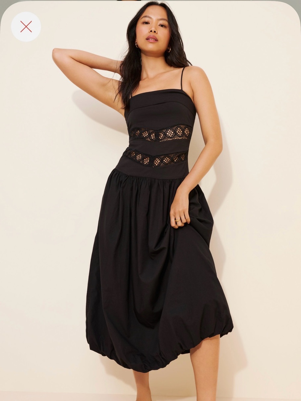 Star heart Midi Dress